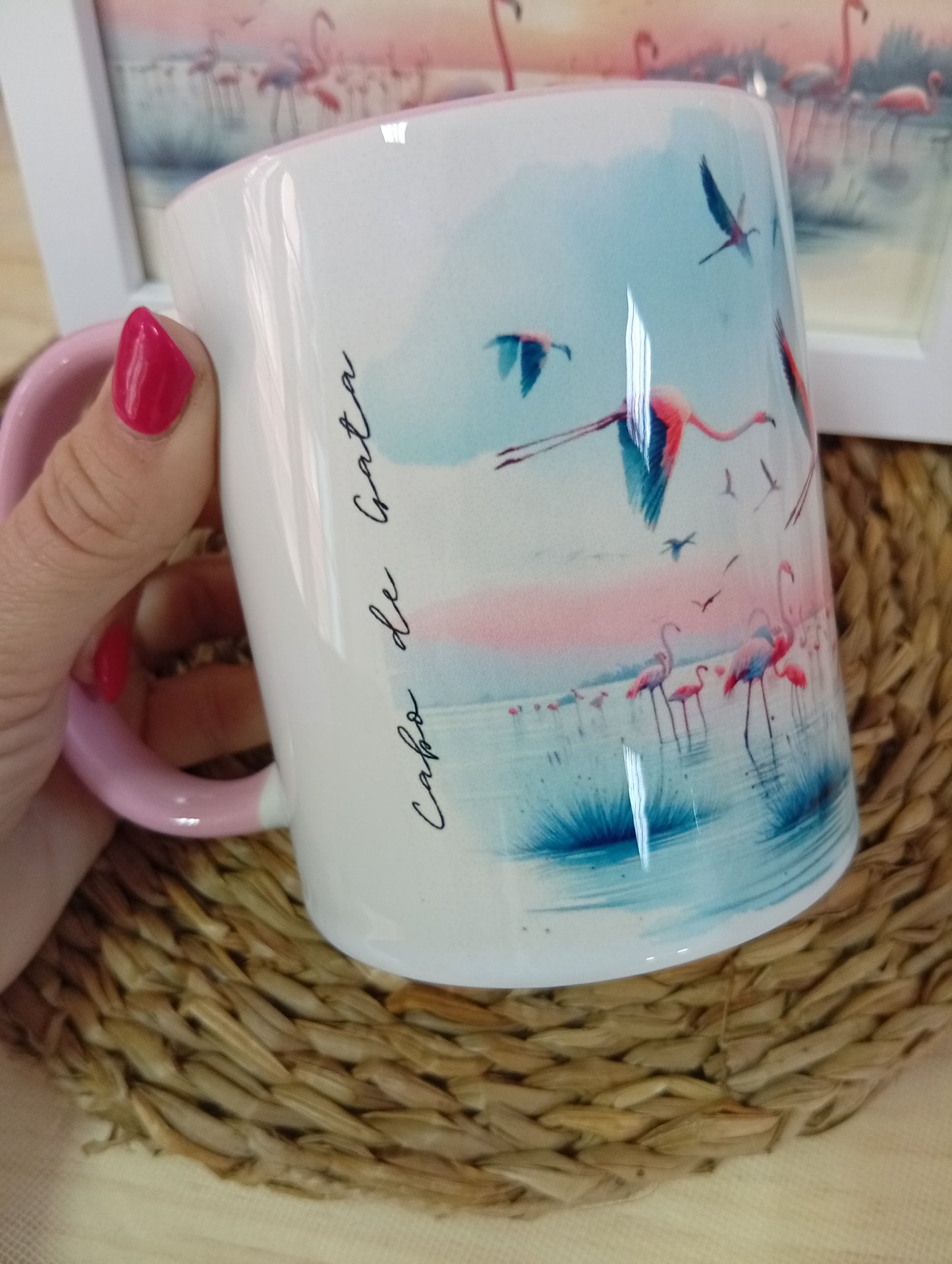 Taza Flamingo