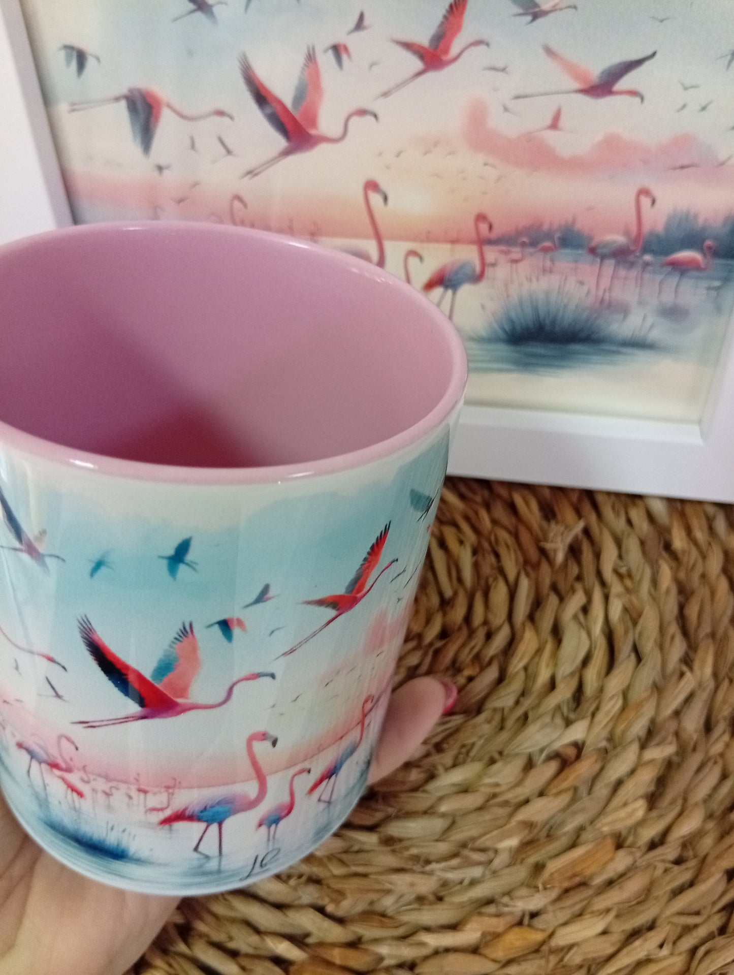 Taza Flamingo