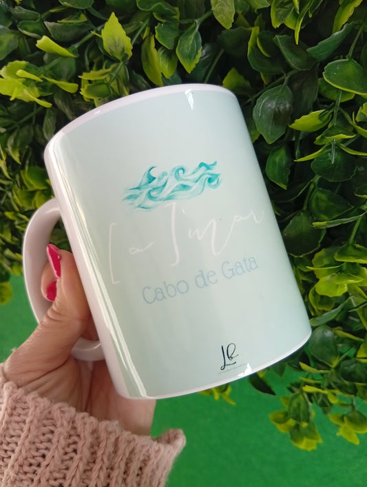 Taza "[A]mar Cabo de Gata"